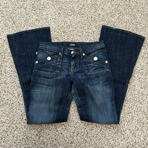 Rock & Republic low rise bootcut flare cut denim jeans